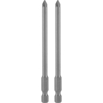T&ouml;&ouml;riistad ja m&otilde;&otilde;teseadmed // Uued tooted t&ouml;&ouml;riistade, tarvikute kategoorias // Końc&oacute;wka 1/4" pozidriv nr.1, l=100mm, 2szt., s2, proline