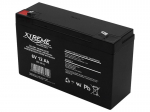 Patareid, akud, toiteplokid ja adapterid // Battery 12В, 6В, 4В pliihappega suletud AGM VRLA // 82-201# Akumulator żelowy  6v 12ah xtreme 151x94x50_4,8"