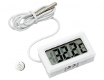 Nutiseadmed // Ilmajaamad // 50-301# Termometr panelowy biały lcd -50do100c