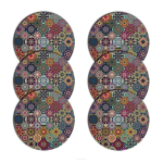 Uued tooted // Zestaw podkładek na st&oacute;ł okrągłych 6D - VALENCIA&nbsp;