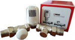 Set of radiator thermostats 1/2", straight V772301