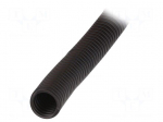 Protective tube | Size: 67 | polypropylene | black | HelaGuard | IP66