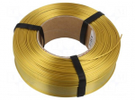 Filament: PLA Magic Silk | 1.75mm | gold-sliver | 195&divide;225&deg;C | 1kg