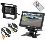 Auto- ja mootorrattatooted, elektroonika, navigatsioon, CB raadio // Parkimisandurite s&uuml;steemid | Keskluku s&uuml;steem | Autoalarmid // AK307 Bezprzewodowa kamera cofania lcd7"