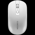CANYON mouse MW-18 Wireless Charge Pearl White