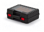 Case | tool case | black | polymer | Cover mat: polycarbonate | HEAVY