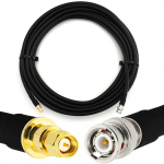 Rangeful BNC Male / SMA Male 10m elastne koaksiaalkaabel &mdash; vastab LMR400 UF UltraFlex HF400-BNCM-SM-10