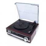 Record players Camry  Turntable CR 1168 Bluetooth, USB port, AUX in, Brown