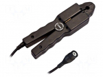 Current clamp | &Oslash;cable: 8mm | 50&divide;400Hz | 0&divide;50A | 0.2% | BNC (m)