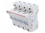 Fuse holder | 14x51mm | for DIN rail mounting | 50A | 690VAC | IP20