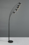 Trio Marley stāvlampa 5-pc GU10 matt black  412400532 4017807612363