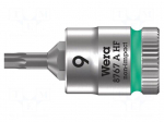 Socket | socket spanner,Torx&reg; | TX09 | 1/4" | 28mm | Zyklop