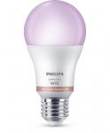 Philips Smart WiZ 60W A60 E27 gudrā LED spuldze 822-65 RGB  929003601021 8720169170933