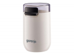 Gorenje | Coffee Grinder | SMK150SW | 150 W | Coffee beans capacity 45 g | Lid safety switch | White
