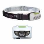 RECHARGEABLE LED HEADLIGHT WITH ON/OFF SENSOR