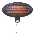 Patio heater - hanging model - 2000 W