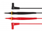 PVC TEST LEAD SET - CAT III 600 V - 12 A - 18 AWG - LENGTH 70 cm