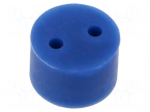 Insert for gland | 2mm | M16 | IP54 | silicone | Holes no: 2 | -50&divide;200&deg;C