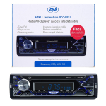 Car MP3 player PNI Clementine 8550BT, detachable front, 4x45w, 12V, 1 DIN, with SD, USB, AUX, RCA