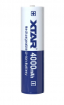 Aku 18650 4000mAh koos kaitsega XTAR