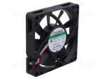 Fan: DC | axial | 24VDC | 80x80x15mm | 32.9dBA | Vapo | Out: R type