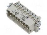 Connector: HDC | contact insert | male | EPIC H-A | PIN: 16 | 16A | 250V