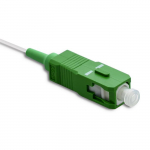 Qoltec Pigtail fiber optic SC/APC | Singlemode | 9/125 | G657A | 1m