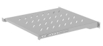 Lanberg 19" 800mm Rack Shelf (1U/ 483 x 500 mm, load capacity up to 25 kg, 4-point mounting)