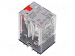 Relay: electromagnetic | 4PDT | Ucoil: 24VAC | Icontacts max: 6A | MY4
