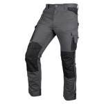 Uued tooted // Spodnie robocze Mix&Match, Canvas, wzmocnienia z Cordury, szaro-czarne, rozmiar XXXL