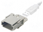 Connector: HDC | module | male | 1A | 50V | Han-Modular&reg; | UL94V-0