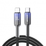 Cable Joyroom  Black \\ Lightning (male) || USB-C (męski)