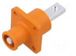 Connector: DC supply | socket | ES-100A | 100A | 1.5kV | PIN: 1 | screw