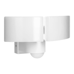 LED valgustus // LED tulvvalgustid // TOS DUO LED 2x20W podw&oacute;jny naświetlacz ogrodowy z PIR, 2x1600lm, IP65, 4000K, PC, biały