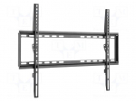 Holder | for wall mounting | 35kg | 37&divide;70" | black | permanent