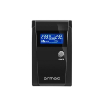Armac O/650F/LCD uninterruptible power supply (UPS) Line-Interactive 0.65 kVA 2 AC outlet(s)