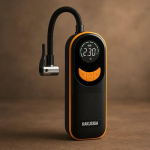 Portable wireless air pump iKaku KSC-1177 &mdash; rechargeable cordless tire inflator