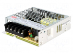 Power supply: switched-mode | modular | 72W | 12VDC | 99x97x30mm | 6A