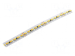 LED tape | white | 2835 | LED/m: 240 | 12mm | white PCB | IP20 | 120&deg; | 24VDC