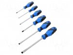 Screwdriver: universal-set | Phillips,slot | 6pcs.