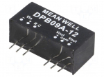 Converter: DC/DC | 9W | Uin: 9&divide;18V | Uout: 12VDC | Uout2: -12VDC | SIP8