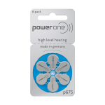 Patareisid, akusid ja laadijaid // AA, AAA ja muud suurused patareid, laadijad &ndash; saadaval tellimiseks // Bateria do aparat&oacute;w słuchawkowych POWER ONE VARTA PR44/675 6szt./bl