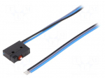 Microswitch SNAP ACTION | SPDT | 6A/250VAC | ON-(ON) | Pos: 2 | IP67