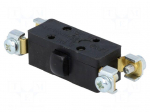 Microswitch SNAP ACTION | SPST-NO + SPST-NC | 10A/230VAC | Pos: 2