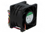 Fan: DC | axial | 12VDC | 60x60x38mm | 102m3/h | 61.2dBA | ball | 13200rpm