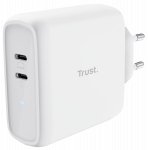 Charger Trust Maxo 65W 2x USB-C White
