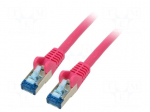 Patch cord | S/FTP | Cat: 6a | RJ45 plug,both sides | stranded | Cu | 3m