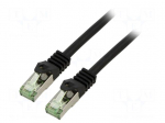 Patch cord | S/FTP | Cat: Cat 8.1 | RJ45 plug,both sides | stranded