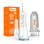 Bitvae C6 Irrigator 300ml water tank / x6 nozzles / 3 modes / 20-100PSI White