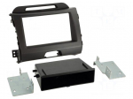 Radio frame | Kia | 2 DIN | dark grey